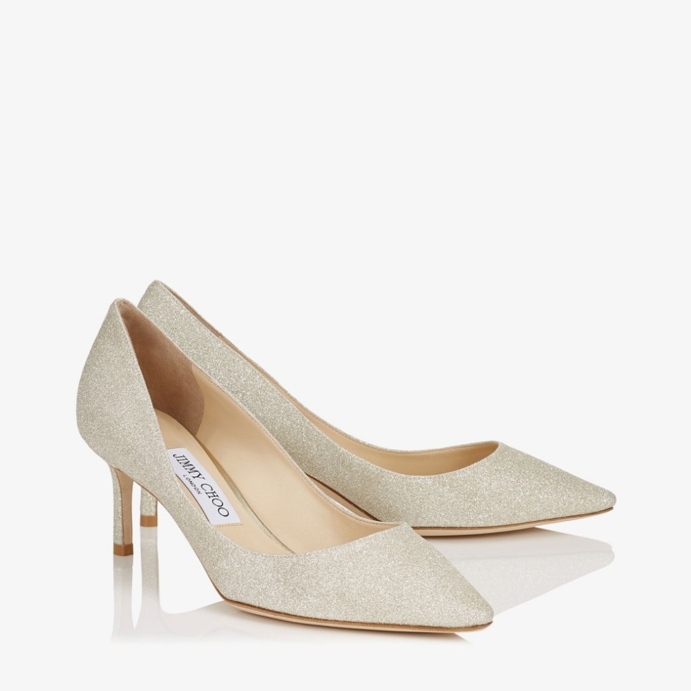 Jimmy Choo Romy 60 platinum ice 39